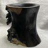 Natural Wooden Pots - 1130g 142.9 by 108.8 by 39.7mm - Huangs Jadeite and Jewelry Pte Ltd