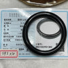 Type A Black Jade Jadeite Round Bangle 56.49g Inner Diameter: 49.5mm Thickness: 9.9 by 9.7mm - Huangs Jadeite and Jewelry Pte Ltd