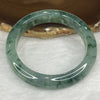 Rare High End ICY Type A Piao Hua Jadeite Bangle 60.19g 56.5mm 12.4 by 8.7mm - Huangs Jadeite and Jewelry Pte Ltd