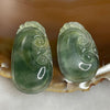 Type A Semi Icy Ruyi Jade Jadeite Pendant 6.39g 29.3 by 16.2 by 4.0mm - Huangs Jadeite and Jewelry Pte Ltd