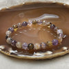 Natural Purple Titanium Crystal Bracelet 16.21g 7.9mm/bead 23 beads - Huangs Jadeite and Jewelry Pte Ltd