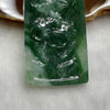 Type A Lotus Flower Jade Jadeite 13.97g 40.1 by 25.3 by 5.1mm - Huangs Jadeite and Jewelry Pte Ltd