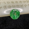Type A Spicy Green Jade Jadeite Ping An Kou 2.48g 19.3 by 19.3 by 3.1mm - Huangs Jadeite and Jewelry Pte Ltd