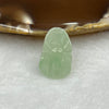 Type A Semi Icy Green Jade Jadeite Pixiu Pendant - 1.83 g 18.4 by 16.6 by 9.7 mm - Huangs Jadeite and Jewelry Pte Ltd