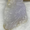 Grand Master Certified Type A Semi Icy Lavender and Yellow Jade Jadeite Phoenix Pendant 18.26g 62.1 by 31.8 by 7.6 mm - Huangs Jadeite and Jewelry Pte Ltd