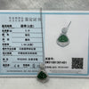 Type A Green Omphacite Jade Jadeite Milo Buddha - 3.16g 28.6 by 16.9 by 6.1mm - Huangs Jadeite and Jewelry Pte Ltd
