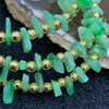 Type A Burmese Apple Green Jade Jadeite Copper Bracelet - 31.07g size adjustable - Huangs Jadeite and Jewelry Pte Ltd