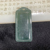 Type A Icy Blueish Green Jade Jadeite Acala - 29.75g 65.2 by 31.3 by 7.2mm - Huangs Jadeite and Jewelry Pte Ltd