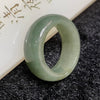 Type A Burmese Oily Green Jade Jadeite Ring - 4.22g US 5.5 HK 11 Inner Diameter 16.5mm - Huangs Jadeite and Jewelry Pte Ltd
