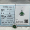 Type A Green Omphacite Jade Jadeite Milo Buddha - 3.27g 23.8 by 21.2 by 6.1mm - Huangs Jadeite and Jewelry Pte Ltd