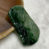 Type A Double Coloured Green with Piao Hua Good Vs Evil 一念之间 Jade Jadeite Pendant - 16.00g 53.9 by 39.5 by 4.1mm - Huangs Jadeite and Jewelry Pte Ltd