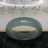 Type A Blueish Green Jade Jadeite Ring - 3.16g US 9 HK 20 Inner Diameter 19.5mm - Huangs Jadeite and Jewelry Pte Ltd