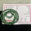 Type A Spicy Green Jade Jadeite Necklace 37.43g 5.7-6.4mm/bead 88 beads - Huangs Jadeite and Jewelry Pte Ltd