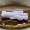 Type A Lavender Jade Jadeite God of Fortune Cai Sheng Feng Shui Wealth 49.57g 71.1 by 41.1 by 11.8mm - Huangs Jadeite and Jewelry Pte Ltd