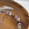 Natural Purple Titanium Crystal Bracelet 15.36g 7.9mm/bead 23 beads - Huangs Jadeite and Jewelry Pte Ltd