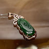 Type A Green Omphacite Jade Jadeite Ruyi - 3.23g 40.0 by 12.8 by 5.6mm - Huangs Jadeite and Jewelry Pte Ltd