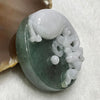 Type A Green Jade Jadeite 袋袋有钱 Pendant - 51.91g 44.8 by 44.8 by 13.6mm - Huangs Jadeite and Jewelry Pte Ltd