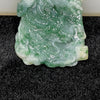 Type A Spicy Green Dragon Jade Jadeite Pendant - 34.06g 59.5 by 39.3 by 8.2mm - Huangs Jadeite and Jewelry Pte Ltd