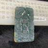Type A Icy Blueish Green Jade Jadeite Guan Yin & Dragon 普度众生 - 46.62g 71.6 by 44.4 by 6.6mm - Huangs Jadeite and Jewelry Pte Ltd