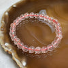 Natural High Quality Strawberry Quartz 13.72g 7.2mm/bead 27 beads - Huangs Jadeite and Jewelry Pte Ltd