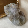 Grand Master Tri Color Jadeite Dragon 107.79g 72.4 by 46.5 by 23.6mm - Huangs Jadeite and Jewelry Pte Ltd