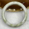Type A Faint Lavender and Green Jade Jadeite Bangle 54.17g inner diameter 54.8mm 13.5 by 8.0mm - Huangs Jadeite and Jewelry Pte Ltd