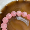 Natural Rose Quartz Crystal Bracelet 56.36g 13.7mm/bead 16 beads - Huangs Jadeite and Jewelry Pte Ltd