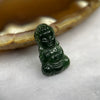 HIGH QUALITY Type A Icy Green Omphacite Jade Jadeite Buddha Pendant 0.99g 19.0 by 11.7 by 2.6mm - Huangs Jadeite and Jewelry Pte Ltd