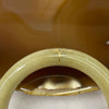 Type A Brownish Yellow Jadeite Bangle 42.68g inner diameter 50.0mm 9.6 by 9.6mm - Huangs Jadeite and Jewelry Pte Ltd