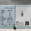 Type A Green Omphacite Jade Jadeite Hulu 2.41g 25.1 by 10.5 by 6.1mm - Huangs Jadeite and Jewelry Pte Ltd
