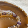 Natural Purple Titanium Crystal Bracelet 25.38g 10.0mm/bead 20 beads - Huangs Jadeite and Jewelry Pte Ltd