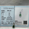 Type A Green Omphacite Jade Jadeite Hulu - 2.47g 26.4 by 10.5 by 5.6mm - Huangs Jadeite and Jewelry Pte Ltd