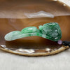 Type A Green Dragon Ruyi Jade Jadeite 31.01g 70.4 by 22.5 by 13.3mm - Huangs Jadeite and Jewelry Pte Ltd