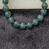 Type A Icy Green Jade Jadeite Bracelet - 30.61g 9.7mm/bead 19 beads - Huangs Jadeite and Jewelry Pte Ltd