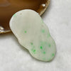 Type A Good & Evil Jade Jadeite 善恶一念之间 38.07g 63.6 by 37.4 by 8.6mm - Huangs Jadeite and Jewelry Pte Ltd