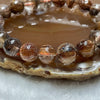 Natural Copper Rutilated Quartz 銅髮晶 30.46g 11.2mm/bead 19 beads - Huangs Jadeite and Jewelry Pte Ltd