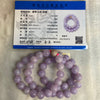 Type A Burmese Lavender Jade Jadeite Necklace - 168.62g 12.5mm/bead 50 beads with NGI Cert - Huangs Jadeite and Jewelry Pte Ltd