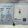 Type A Green Omphacite Jade Jadeite Hulu - 1.76g 20.4 by 10.1 by 5.8mm - Huangs Jadeite and Jewelry Pte Ltd