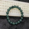 Type A Icy Green Jade Jadeite Bracelet - 30.61g 9.7mm/bead 19 beads - Huangs Jadeite and Jewelry Pte Ltd