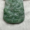 Type A Green Yellow Jambhala 黄财神 Jade Jadeite Pendant 77.99g 69.0 by 43.2 by 13.2mm - Huangs Jadeite and Jewelry Pte Ltd