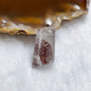 Natural Red Phantom Quartz 3.76g 20.0 by 14.0 by 9.4mm - Huangs Jadeite and Jewelry Pte Ltd