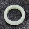 Type A Burmese Icy Faint Green Jade Jadeite Ring - 5.48g US 9 HK 20 Inner Diameter 19.5mm - Huangs Jadeite and Jewelry Pte Ltd