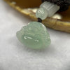 Type A Icy Light Green Milo Buddha Jade Jadeite Pendant - 2.95g 15.3 by 19.6 by 6.5mm - Huangs Jadeite and Jewelry Pte Ltd