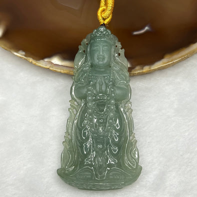 Quan yin sales jade pendant