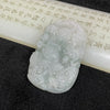 Type A Green Jade Jadeite Daikokuten (大黒天) Mahakala - 69.74g 66.4 by 43.4 by 12.3mm - Huangs Jadeite and Jewelry Pte Ltd