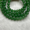 Rare High End Type A Yang Green Jade Jadeite Necklace 38.35g 5.1-7.3mm/bead 108 beads - Huangs Jadeite and Jewelry Pte Ltd