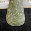 Type A Icy Green Guan Gong Jade Jadeite Pendant - 85.01g 80.3 by 44.4 by 15.1mm - Huangs Jadeite and Jewelry Pte Ltd