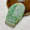 Type A Spicy Green Jade Jadeite Thousand Hands Guan Yin 57.36g 76.5 by 52.0 by 7.9mm - Huangs Jadeite and Jewelry Pte Ltd