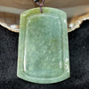 Type A Burmese Yellow & Green Jade Jadeite Guan gong - 66.56g 75.1 by 52.7 by 9.0mm - Huangs Jadeite and Jewelry Pte Ltd
