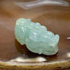 Type A Light Green Jade Jadeite Pixiu Charm - 15.43g 36.0 by 18.7 by 12.2mm - Huangs Jadeite and Jewelry Pte Ltd